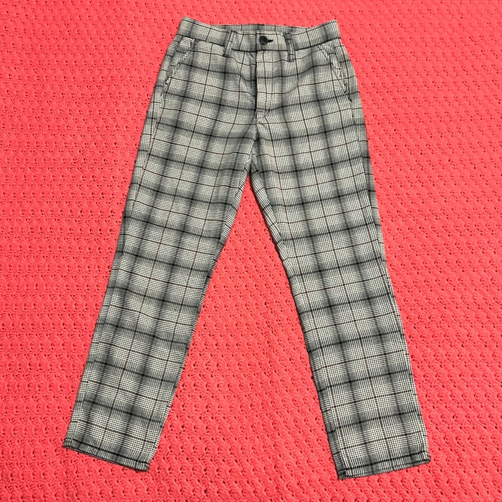 American Eagle Plaid Trousers
